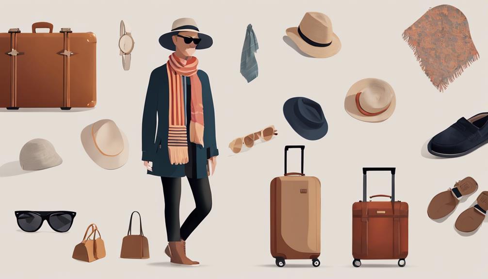 traveling with minimalist style