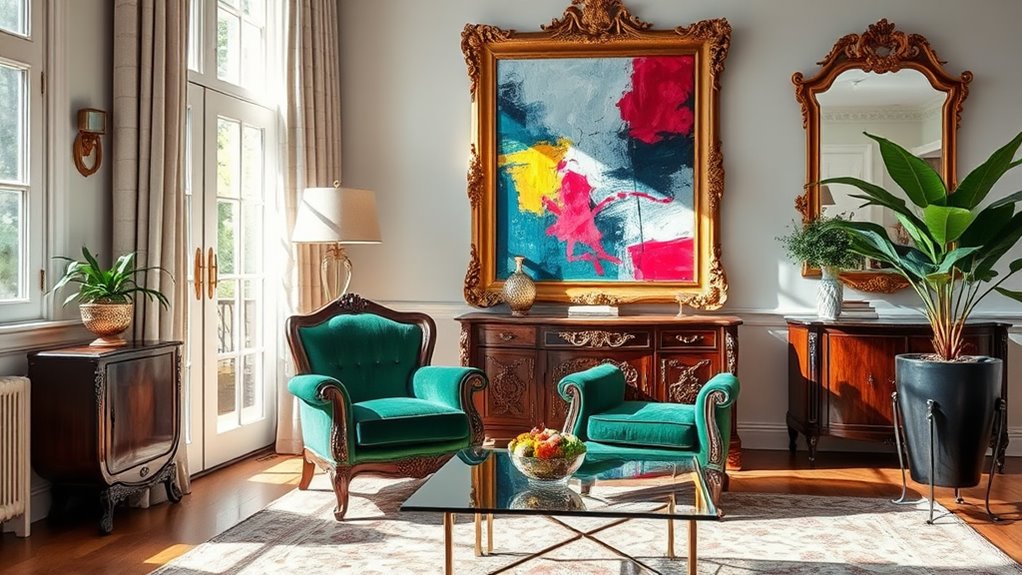 blend classic with modern